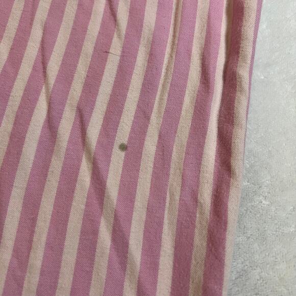 Victoria's Secret Stripe Pajama Set Size Large Cotton Loungewear Casual Colorful - Picture 13 of 13